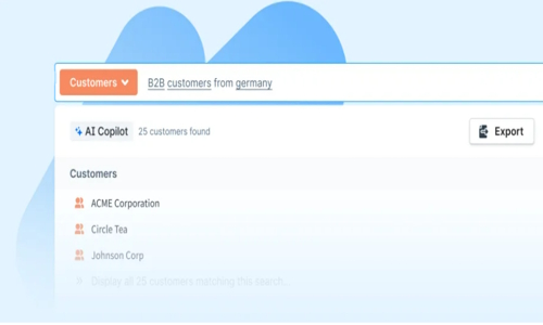 schermata crm ecommerce